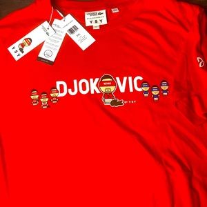 LACOSTE Novak Djokovic Collab Youssef SY T-Shirt